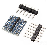 Convertidor de Nivel Lógico Bidireccional de 3.3V a 5V, 4 Canales, IIC I2C, Módulo