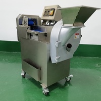 Automatische Zoete Aardappelsnijmachine Aardappelchips Snijmachine Cassave Plak Snijmachine
