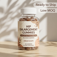 Gummies Premium pour le remodelage corporel féminin, Compléments de soutien pour la santé des fesses et des courbes, Faible quantité minimale de commande de notre propre marque