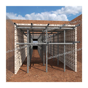 Betonwandform Zaun Stützmauer Wasserkanal Säule Entwässerung Kunststoffträger und -pfeiler Cloclldck Tunnelkanal Schalung - Product Image 5