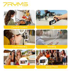 7RYMS Qshot V2 จอภาพเซลฟี่แบบมีสาย, 4K/60fps, ความสว่าง 5 ระดับ - Product Image 6