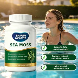 Cápsulas de Musgo Marino de Marca Privada OEM/ODM, Antioxidante Natural, Equilibrio Mineral, Bienestar Diario General, Suplementos Herbales - Product Image 2