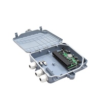 OEM ODM 8 포트 POE 스위치 15V-48V 10/100/1000Mbps 역방향 IP68 방수 야외 상자 RJ45 FTTH 커넥터 유형