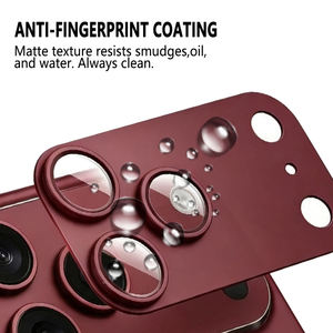 Protector de Lente de Cámara Personalizado para iPhone 18 Pro, Armadura Metálica Mate, Cristal 9H, Aleación de Aluminio, Película Protectora de Cámara de Cobertura Total para 18 Pro Max - Product Image 3