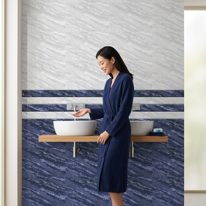300x450mm 12x18 pouces paysage naturel imprimé à jet d'encre salle de bain numérique brillant carreaux de mur en céramique émaillée pour la construction de bâtiments - Product Image 6