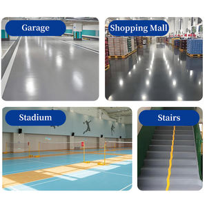 Ready Mix DIY Exterior Pintura de resina <span class=keywords><strong>epoxi</strong></span> para exteriores <span class=keywords><strong>Autonivelante</strong></span> para pisos de concreto para revestimiento de pisos de concreto - Product Image 6