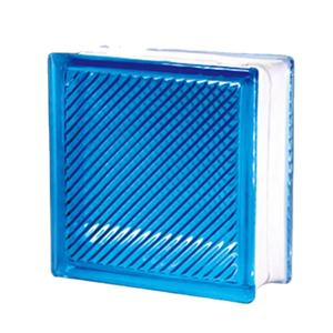 Briques creuses en sable et chaux autoclavées à ligne oblique bleue pour mur décoratif d'hôtel moderne de haute qualité - Product Image 1