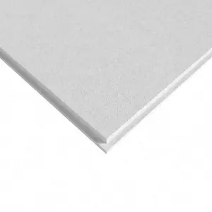 Aoustical glass wool ceiling tiles tegular edege with sound absorbing board china high quality