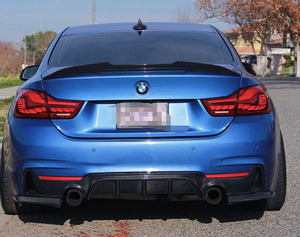Spoiler Posteriore in Fibra di Carbonio Stile PSM per <span class=keywords><strong>BMW</strong></span> <span class=keywords><strong>Serie</strong></span> <span class=keywords><strong>4</strong></span> F32/F33/F36 - Parti Performance per F32 Coupé - Product Image 2