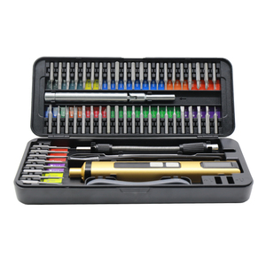 مجموعة أدوات مفك البراغي الأوتوماتيكية الصغيرة المحمولة القابلة لإعادة الشحن مفك كهربائي للنظارات وأجهزة الكمبيوتر والهواتف المحمولة - Product Image 1