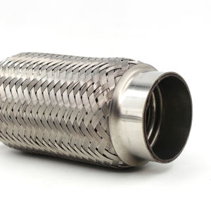 51x180 स्टेनलेस स्टील उच्च गुणवत्ता वाले लचीले निकास पाइप निकास नालीदार पाइप - Product Image 2