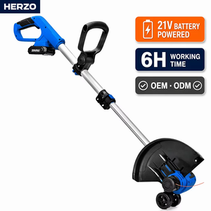 HERZO Tondeuse à gazon sans fil alimentée par batterie au lithium 20V DIY Grade Tondeuse à gazon et débroussailleuse pour l'entretien du jardin - Product Image 5