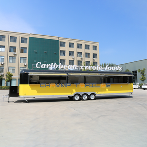 Thực phẩm xe tải Trailer cà phê di động Trailer xe tải Pizza đường phố bán hàng tự động xe tải thực phẩm với nhà bếp đầy đủ kích thước tùy chỉnh - Product Image 3
