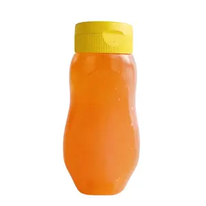 塑料番茄酱挤压瓶300毫升PE蜂蜜调味瓶酱汁挤压瓶