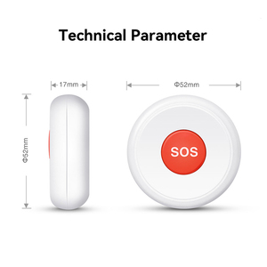 Tuya ZigBee Mini SOS Panic Button Wireless Emergency <strong>Personal</strong> <strong>Alarm</strong> for Home Security System - Product Image 6