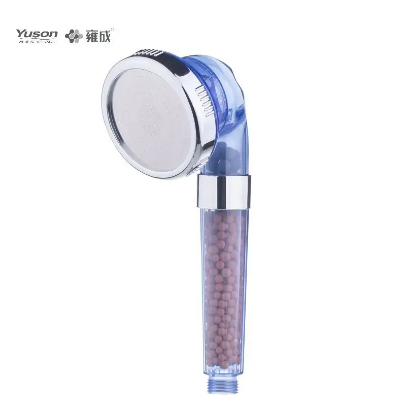 YUSON P1103 Crystal Showerhead pressure spa shower bath high pressure pressurized hand held filter shower head