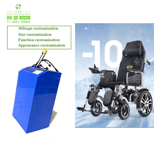 CTS 72V 30Ah 40Ah 50Ah 60Ah LiFePO4リチウム電池電動オートバイ用ディープサイクル充電式E-バイクバッテリー - Product Image 1