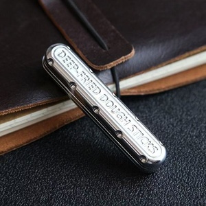 Nuevo Juguete Antiestrés Metálico de Alta Calidad, Giratorio, de Empujar y Tirar, Clicker, Deslizador EDC para Adultos - Product Image 6
