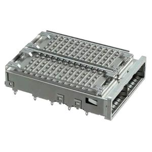 2170139-1 Avec Métal Tuyau Léger EMI Press-Fit Type 1x2 De Fiber Optique SFP + Cage - Product Image 4