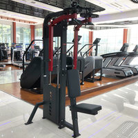Machine de musculation commerciale à charge par poulie pour pectoraux, dorsaux et deltoïdes, en acier de haute qualité, pour l'entraînement de la force dorsale et pectorale en salle de sport