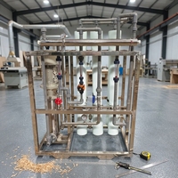 Systèmes complets de purification d'eau LIXING, membranes d'osmose inverse RO à 98 % de TDS, machine de filtration d'eau PLC, système d'irrigation agricole