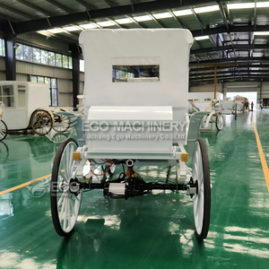 รถม้าชมวิวคุณภาพสูง ปี 2025 รถม้าคริสต์มาสแบบมีไฟ รถม้าสำหรับสวนสนุก รถม้าลาก - Product Image 4