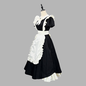 Vintage Style Ruffled Maid Outfit Cosplay Cute Classic Lolita Dress Women Fancy Dresses - Product Image 4