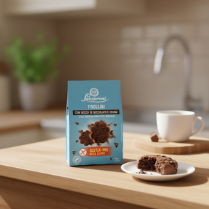 Galletas Crujientes Dulces Sin Gluten Lazzaroni Cocoa and Drop en Bolsa de 200g X 10 Unidades - Product Image 3