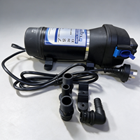 Pompe à eau à diaphragme 230V AC 3,3 GPM 35 PSI 12,5 LPM auto-amorçante avec prise pour l'irrigation domestique et de jardin