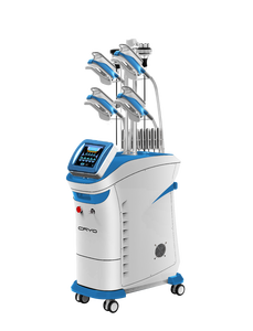เครื่องแช่แข็งสลายไขมัน 360 Cryolipolysis แบบ 2in1 สำหรับใช้ในบ้านและร้านเสริมสวย กำจัดไขมันบริเวณหลัง สะโพก แขน และหน้าท้อง ดีไซน์โลหะแบบตั้งพื้น - Product Image 2