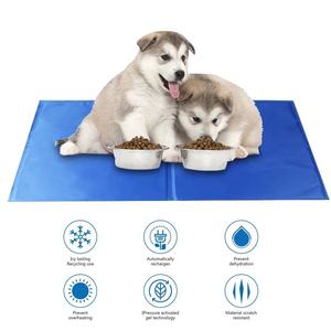 Cama de refrigeración de verano para perros, almohadilla fría, alfombrilla de refrigeración para mascotas, alfombrilla de hielo para mascotas, productos sólidos para entrenamiento de mascotas, soporte para compras de TV - Product Image 4