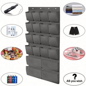 Wall Mounted Over the Door Hanging <b>Shoe</b> Organizer, Hanging <b>Shoe</b> Organizer, Behind Door Hanging <b>Storage</b> Organizer with 20 Pockets - Product Image 5