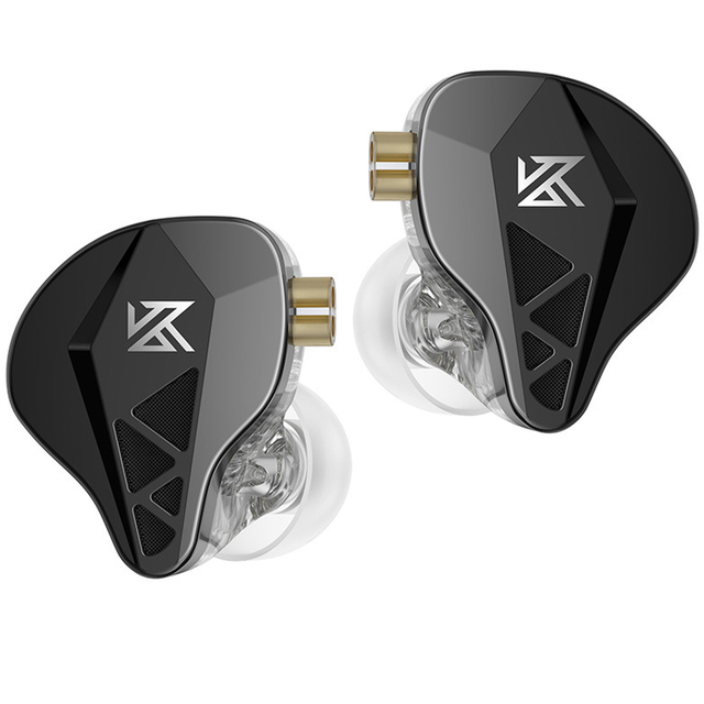 KZ EDXS Metal Wired Earphones Bass Earbuds in Ear Monitor Headphones HiFi Music Sport Noise Cancelling Headset With Microphone