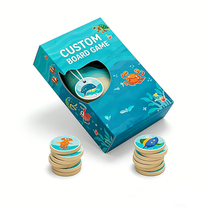 Personalized Factory Custom Printed Paper Board Game OEM Educational Cognitive Table Game Portable Wholesale for Travel - Product Image 2