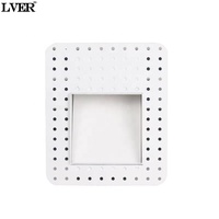 LED Hôtel Villa Escaliers Couloirs Passerelles Détachables Salon Décoration Murale Intégré Sans Cadre Capteur Coin Plancher Aluminium Mur