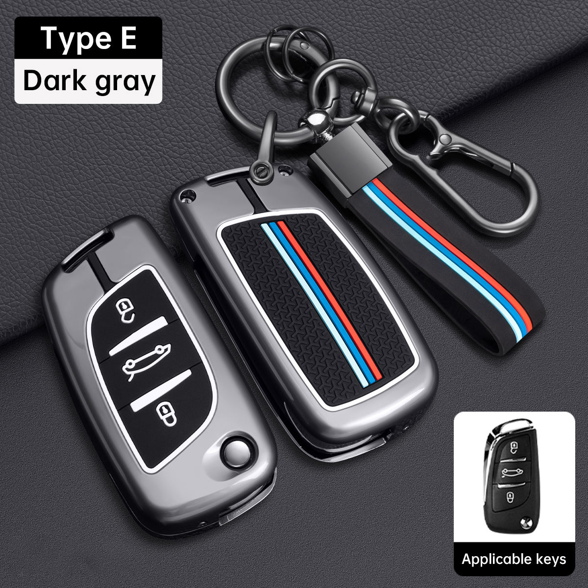 Type E-Gun couleur + boucle de corde en silicone