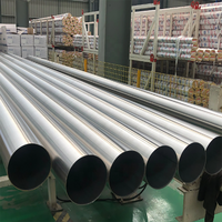 Tuyaux soudés en acier inoxydable, grades 317L et 409L, surface brillante, finition 2B, type ERW, normes DIN EN