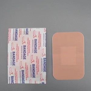 Pansement auto-adhésif 76x50mm couleur chair de qualité médicale pour le soin des plaies - Product Image 1
