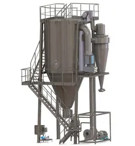 Mesin pengering semprot hemat energi baja tahan karat GMP untuk pembuatan telur, Whey, dan bubuk darah berkualitas tinggi