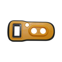 Carcasa Metálica para Control Remoto Industrial, 6 Canales, Impermeable, Diseño de Largo Alcance, Moldeada por Inyección, Diámetro de 0.30 mm