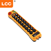 Control Remoto Industrial LCC Q1600 de 16 Botones para Grúa Elevadora Eléctrica de Paso Único
