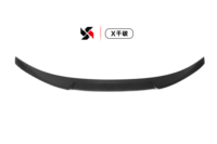 Pour BMW Série 1 E82 Spoiler M4 Style Sec En Fiber De Carbone Aileron Arrière Pour BMW Série 1 E82 Coupé 2007-2013