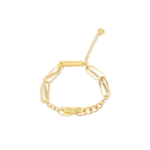 PXK-0525 สร้อยข้อมือแฟชั่นแบบโซ่และแบบเชื่อมต่อ - Product Image 2