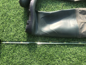 Prix usine pêche bottes <span class=keywords><strong>de</strong></span> wading pantalon en caoutchouc léger respirant unisexe nylon pvc wading vêtements imperméables - Product Image 5