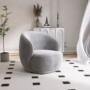Modern Designer Single Chair Print Fabric Light Luxury Dining for Hotel Office Home Use Negotiation - Product Image 4