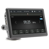 Lecteur MP5 portable pour voiture avec écran IPS HD 7 pouces, Mirrorlink, CarPlay sans fil, Android Auto, Bluetooth, FM, autoradio USB, WIFI