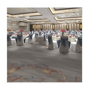 Moquette numérique imprimée en nylon pour <span class=keywords><strong>hall</strong></span> d'hôtel Walton, fabrication mécanique, tuftée, résistante à la saleté, grande surface, moquette murale pour salle de banquet - Product Image 1