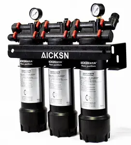 シンク水フィルター超ろ過機浄水器2.5L/Mブラック電気活性炭ABSプラスチックナノフィルター