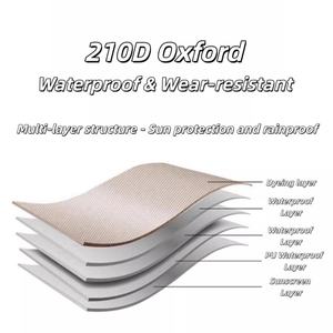 Büyük uzay su geçirmez açık kamp çadır bir yatak odası bir oturma odası şişme kamp - Product Image 4