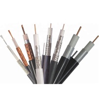 Câble coaxial 75-Ohm Rg59 Denudeur de haute qualité Mini Rg59/Rg6 en option avec connecteur de câble coaxial à sertir Bnc/Rca